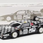 BMW M1 #111 Team MK Motorsport J-L. Witmeur / Krankenberg / Libert 24 Hours of Le Mans 1986 Minichamps 1:18 - image 8 of 8
