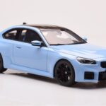 BMW M2 G87 Zandvoort Niebieski GT Spirit 1:18 - image 4 of 6