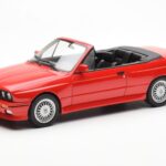 BMW M3 E30 Kabriolet Czerwony Otto 1:18