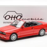 BMW M3 E30 Kabriolet Czerwony Otto 1:18 - image 6 of 6