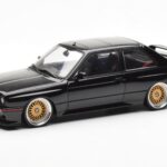 BMW M3 E30 Sport Evolution Czarny Custom Wheels AUTOart 1:18