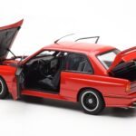 BMW M3 E30 Sport Evolution Cecotto Edition Czerwony AUTOart 1:18 - image 5 of 8