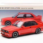 BMW M3 E30 Sport Evolution Cecotto Edition Czerwony AUTOart 1:18 - image 8 of 8