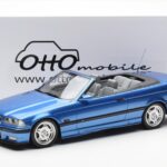 BMW M3 E36 Kabriolet Niebieski Otto 1:18 - image 5 of 5