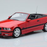 BMW M3 E36 Kabriolet Czerwony Otto 1:18