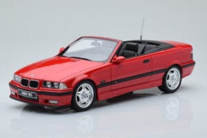 BMW M3 E36 Kabriolet Czerwony Otto 1:18 OT1048