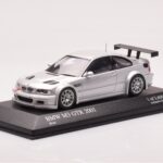 BMW M3 E46 GTR Street Srebrny Minichamps 1:43 - image 2 of 4