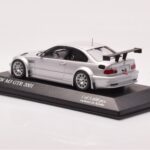 BMW M3 E46 GTR Street Srebrny Minichamps 1:43 - image 3 of 4