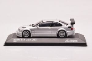 BMW M3 E46 GTR Street Srebrny Minichamps 1:43 403012105
