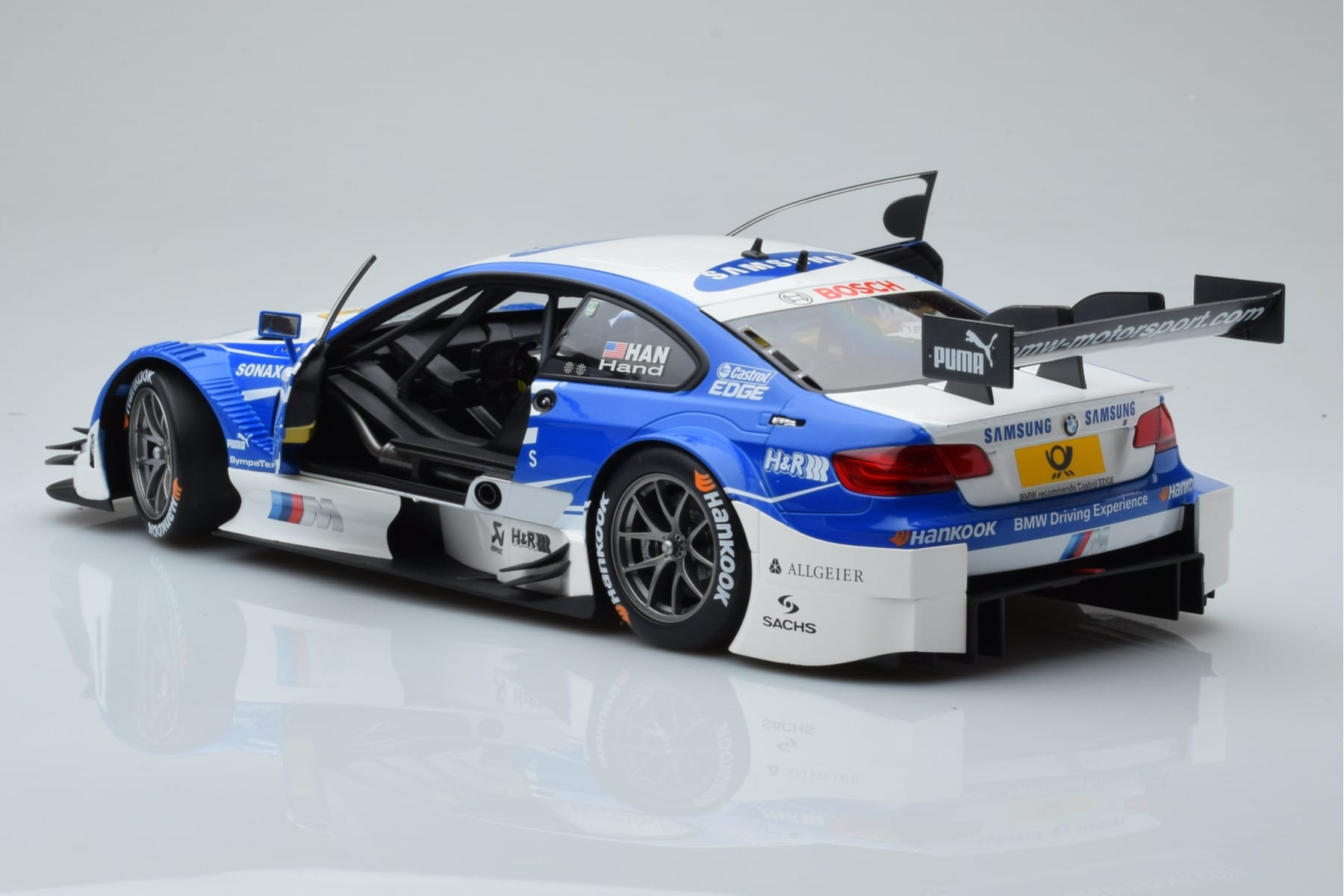 BMW M3 #2 BMW Team RMG A.J. Hand DTM 2012 Minichamps 1:18 100122202 Metal — zdjęcie 7 z 8