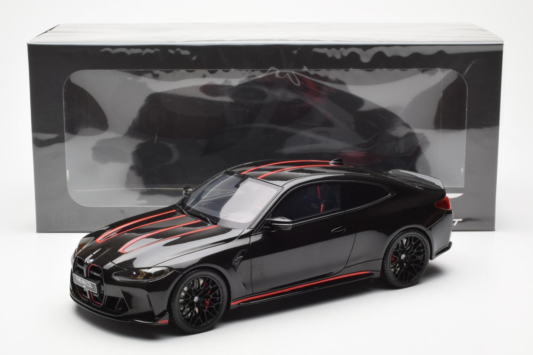 BMW M4 G82 CSL Sapphire Czarny GT Spirit 1:18 GT904 Żywica — zdjęcie 6 z 6