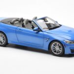 BMW M4 F83 Kabriolet Yas Marina Niebieski Paragon 1:18 - image 6 of 8