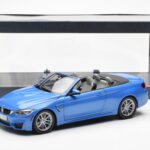 BMW M4 F83 Kabriolet Yas Marina Niebieski Paragon 1:18 - image 8 of 8