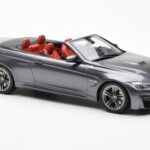 BMW M4 F83 Kabriolet Szary GT Spirit 1:18 - image 4 of 6