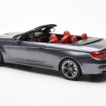 BMW M4 F83 Kabriolet Szary GT Spirit 1:18 - image 5 of 6