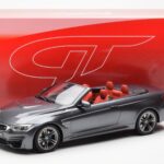 BMW M4 F83 Kabriolet Szary GT Spirit 1:18 - image 6 of 6
