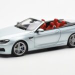 BMW M6 F12 Kabriolet Silverstone Srebrny II Paragon 1:18