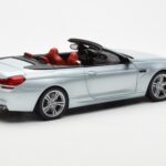 BMW M6 F12 Kabriolet Silverstone Srebrny II Paragon 1:18 - image 3 of 8