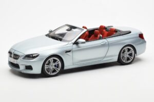 BMW M6 F12 Kabriolet Silverstone Srebrny II Paragon 1:18