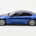 BMW M6 F06 Gran Coupe Niebieski GT Spirit 1:18 - image 3 of 6