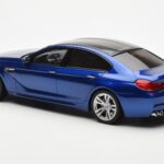 BMW M6 F06 Gran Coupe Niebieski GT Spirit 1:18 - image 5 of 6