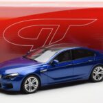BMW M6 F06 Gran Coupe Niebieski GT Spirit 1:18 - image 6 of 6