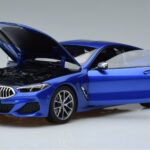 BMW M850i G15 Niebieski Metalik Norev 1:18 183286 Metal - image 2 of 7