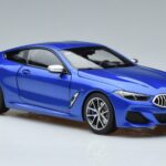 BMW M850i G15 Niebieski Metalik Norev 1:18 183286 Metal - image 5 of 7