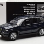 BMW X5 4.4i E53 Ciemny Niebieski Kyosho 1:18 - image 8 of 8