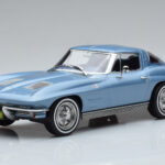 Chevrolet Corvette C2 Sting Ray Niebieski Norev 1:18
