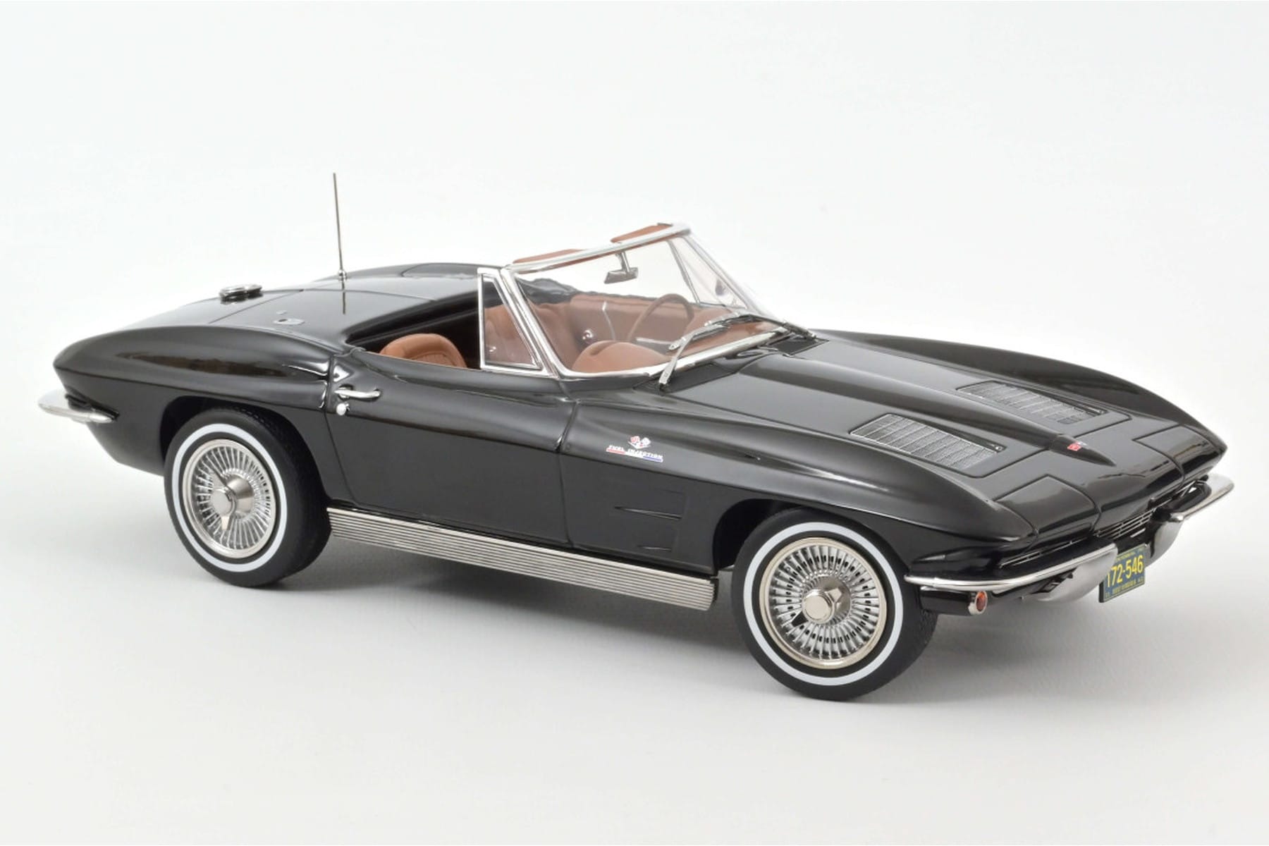 Chevrolet Corvette C2 Sting Ray Kabriolet Norev 1:18 189055 Metal