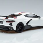Chevrolet Hennessey Corvette C8 Arctic Biały GT Spirit 1:18 GT317 Żywica - image 2 of 6