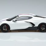 Chevrolet Hennessey Corvette C8 Arctic Biały GT Spirit 1:18 GT317 Żywica - image 3 of 6
