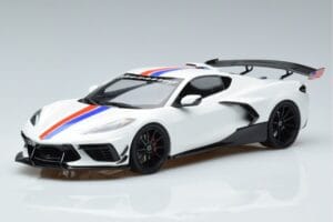 Chevrolet Hennessey Corvette C8 Arctic Biały GT Spirit 1:18 GT317 Żywica