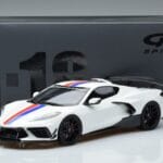 Chevrolet Hennessey Corvette C8 Arctic Biały GT Spirit 1:18 GT317 Żywica - image 6 of 6