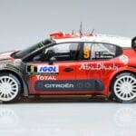 Citroen C3 WRC #9 S. Lefebvre / G. Moreau Tour de Corse 2017 Norev 1:18 181633 Metal - image 3 of 6