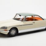 Citroen DS 21 Le Leman Kabriolet Kość Słoniowa i Zielony Norev 1:18