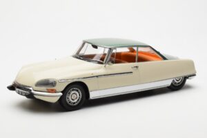 Citroen DS 21 Le Leman Kabriolet Kość Słoniowa i Zielony Norev 1:18