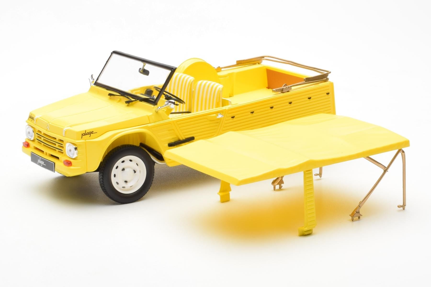 Citroen Mehari Plage Żółty Norev 1:18 181801 Metal — zdjęcie 2 z 6