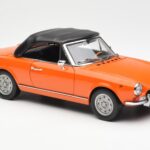 Fiat 124 BS Pomarańczowy Sun Star 1:18 4906 - image 6 of 8