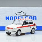Fiat 126 Abarth Biały MCG 1:18 MCG18325 Metal - image 6 of 6