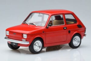 Fiat 126 Czerwony MCG 1:18 MCG18323 Metal