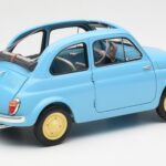 Fiat Nuova 500 Celeste Niebieski Kyosho 1:18 08966LB - image 3 of 8