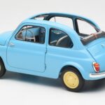 Fiat Nuova 500 Celeste Niebieski Kyosho 1:18 08966LB - image 7 of 8