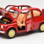 Fiat Nuova 500 Coral Czerwony Kyosho 1:18 08966R - image 2 of 8