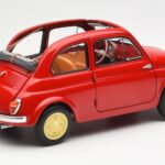Fiat Nuova 500 Coral Czerwony Kyosho 1:18 08966R - image 3 of 8