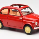 Fiat Nuova 500 Coral Czerwony Kyosho 1:18 08966R - image 6 of 8