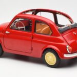 Fiat Nuova 500 Coral Czerwony Kyosho 1:18 08966R - image 7 of 8