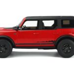 Ford Bronco 4-Door Wildtrak Czerwony GT Spirit 1:18 GT360 - image 3 of 5