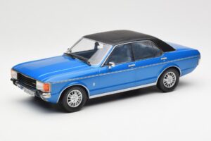 Ford Granada Mk1 Metaliczny Niebieski Matowy Czarny MCG 1:18 MCG18394